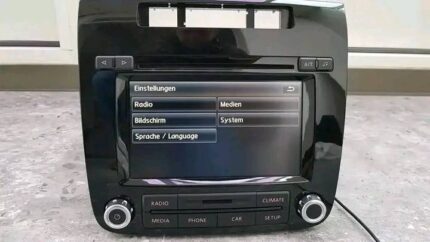 VW Touareg 7P Radio RCD550 7P6035195 CD-Wechsler – OEM Multimedia Head Unit